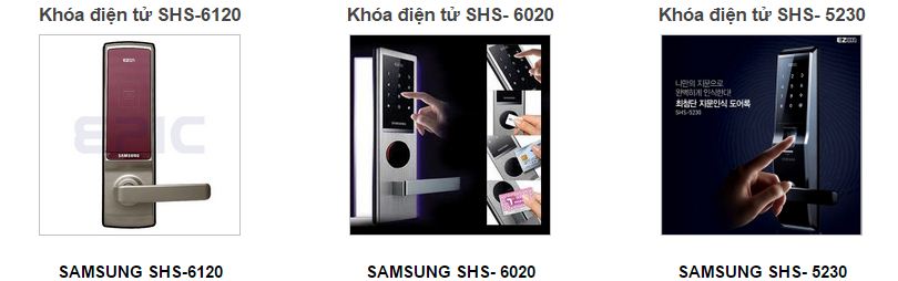 Khóa cửa vân tay samsung